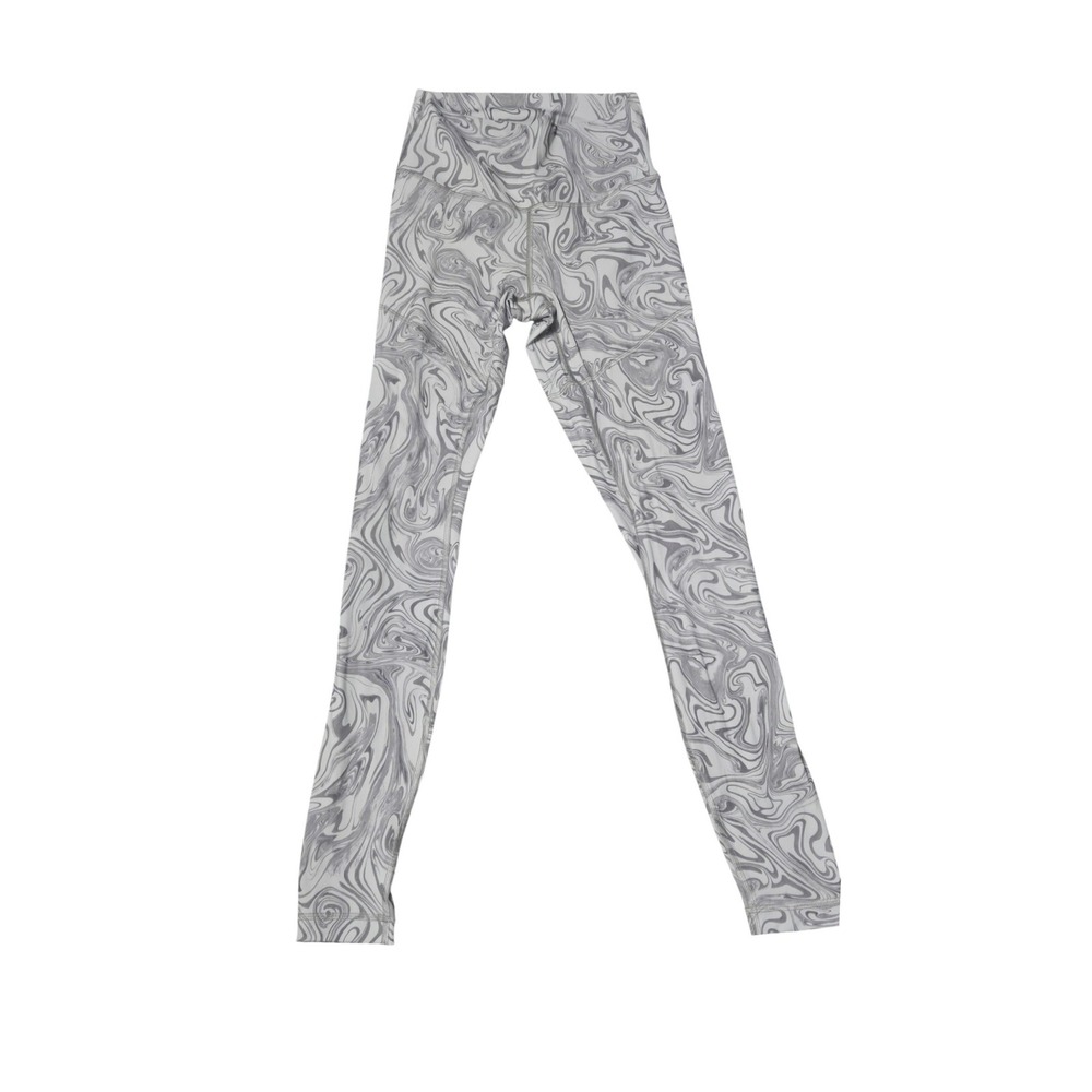Lululemon Lab Wunder Under High Rise Tight Suminagashi Ice Grey Size 6